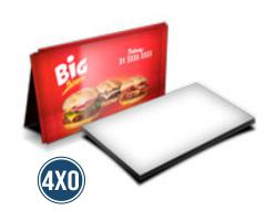 Cartão de Visita  Verniz Total UV  300g